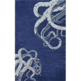thumbnail image 1 of Nuloom MTKT01G-860116 Hand Tufted Octopus Tail Rug, Navy - 8 ft. 6 in. x 11 ft. 6 in., 1 of 1