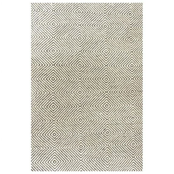 Nuloom MTSF01A-9012 Hand Woven Ago Rug, Ivory - 9 ft. x 12 ft.