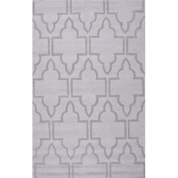 Nuloom MTVS165A-508 Hand Tufted Shavonne Rug, Grey - 5 ft. x 8 ft.
