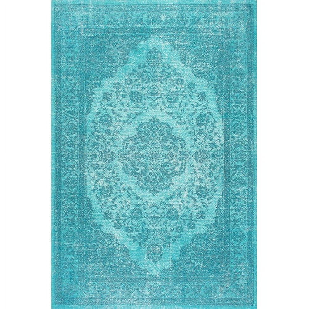 Nuloom Machine Made Vintage Renay Floral