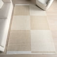 thumbnail image 1 of nuLOOM Moxie SuperiorWash Geometric Machine Washable Area Rug, 7' 10" x 10', Moxie Taupe, 1 of 13