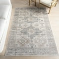 thumbnail image 1 of nuLOOM Nera Vintage Medallion Area Rug, 9' x 12', Nera Grey, 1 of 9