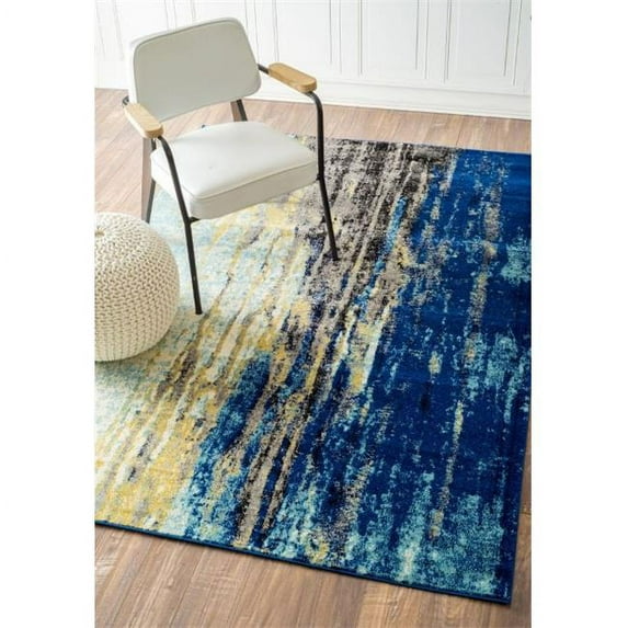 Nuloom RZBD04A-406 Katharina Rug, Blue - 4 ft. x 6 ft.