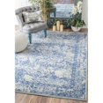 thumbnail image 1 of Nuloom RZBD21B-71001010 Vintage Odell Rug, Light Blue - 7 ft. 10 in. x 10 ft. 10 in., 1 of 1