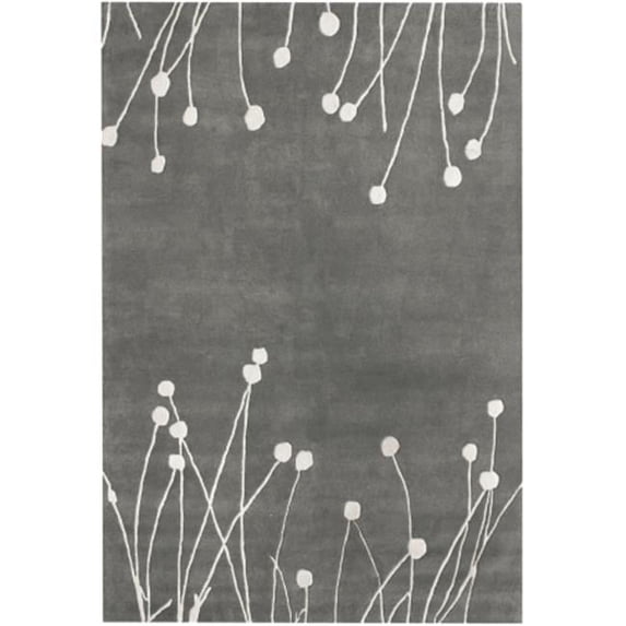 Nuloom SBFG14A-406 Hand Tufted Daza Rug, Grey - 4 ft. x 6 ft.