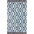 thumbnail image 1 of Nuloom SPRE28A-860116 Hand Knotted Soukey Area Rug, Blue - 8 ft. 6 in. x 11 ft. 6 in., 1 of 1