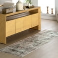 thumbnail image 1 of nuLOOM Nemy Smart Plus with SplashGuard Area Rug, 2' 6" x 8', Runner, Nemy Sage Green, 1 of 11