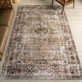thumbnail image 1 of nuLOOM Tulsi Traditional SplashGuard Machine Washable Area Rug, 4' x 6', Tulsi Beige, 1 of 11