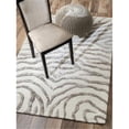 thumbnail image 1 of Nuloom ZF5-76096 Hand Tufted Plush Zebra Rug, Grey - 7 ft. 6 in. x 9 ft. 6 in., 1 of 1