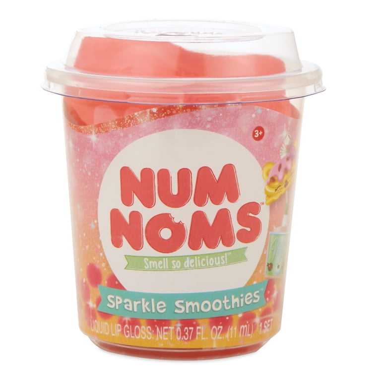 cookie swirl c num noms lip gloss Num Noms Sparkle Smoothies Lip Gloss Toys with Sweet, Scented Liquid