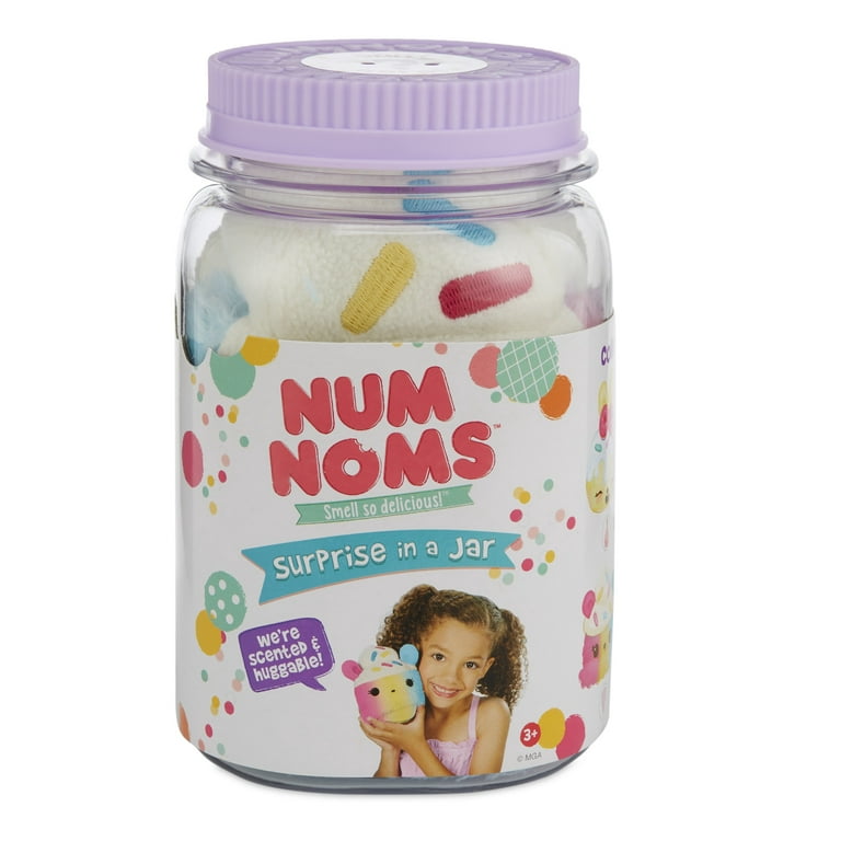 Giant Num Noms Milk Carton of Surprise Blind Bags with Magic Water Spoon 