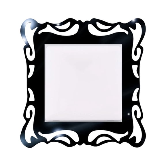 NumWeiTong 1PC Sticker Home Decor Wall Mirror Style Photo Frames For Shop