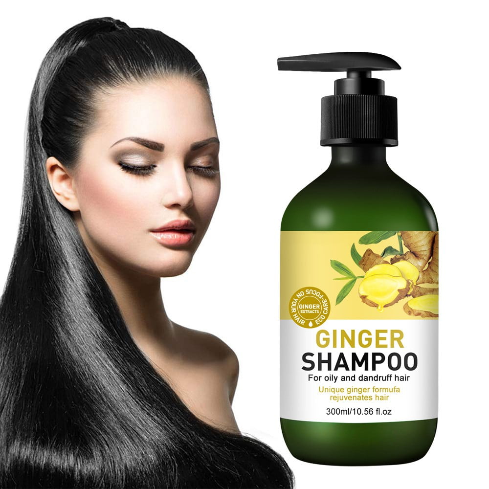 NumWeiTong Essential Oil for Damaged Hair,Ginger Shampoo Longlasting