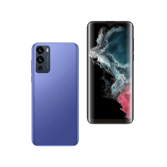 Numanda smartphone,H22,unlocked phone,Internal battery,1G RAM 16G ROM,Only supports Dual SIM card 3GWCDMA :850/1700/2100MHZ,6.52 inch Screen(2PURPLE)