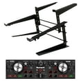 thumbnail image 1 of Numark DJ2GO2 Touch DJ2GO 2 Portable DJ Controller + Midi Keyboard Laptop Stand, 1 of 14