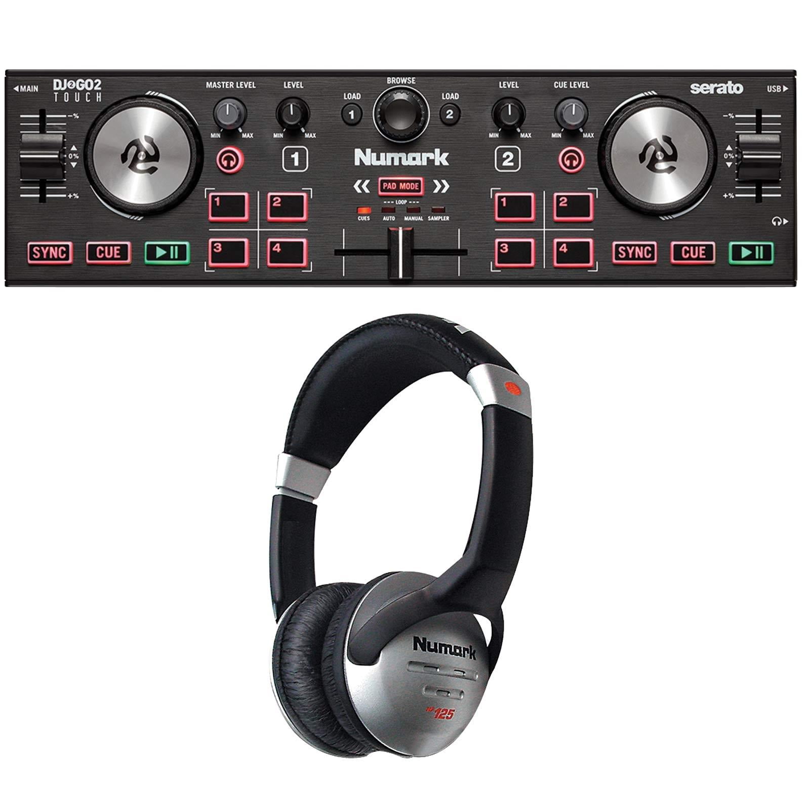 Amazon.com: Numark DJ2GO2 Touch Bundle – Compact 2 Deck USB