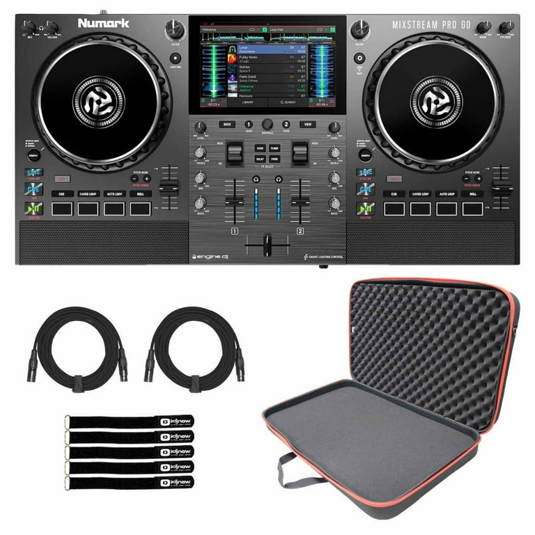 Numark MIXSTREAM PRO GO Standalone DJ Controller, Digital