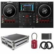 Numark MIXSTREAM PRO+ Standalone Streaming DJ Controller with Carrying Case Package