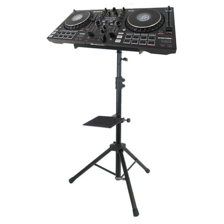 Numark Mixtrack Platinum FX 4-Deck Serato DJ Controller+Adjustable Tripod Stand