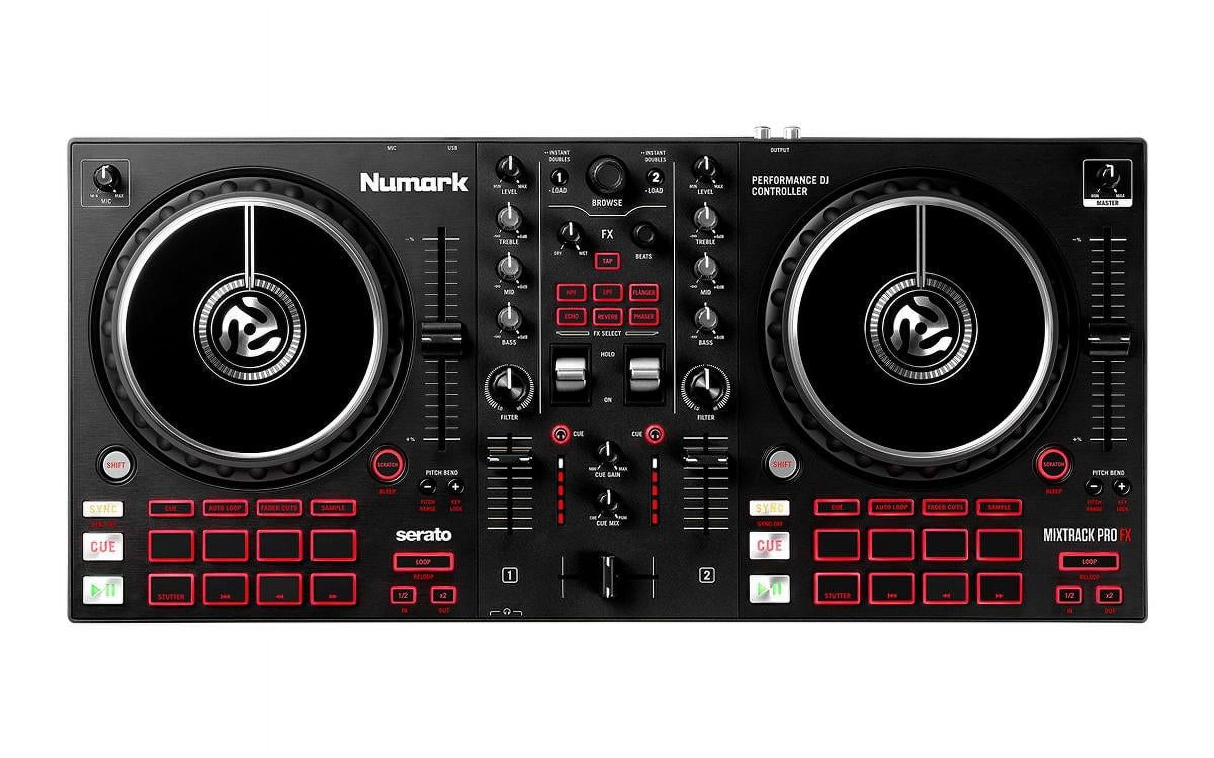 Numark Mixtrack Pro FX 2-Deck Mixer DJ Controller with USB Numark Mixtrack Pro FX 2-Deck Mixer DJ Controller with USB