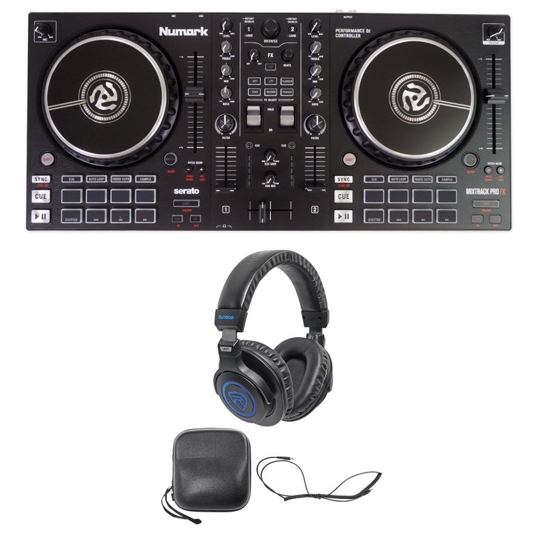 Numark Mixtrack Pro FX DJ Controller with FX Paddles, 3-Band