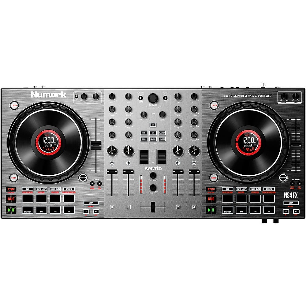 Numark NS4FX 4-Channel DJ Controller - Audio Music Mixer Numark NS4FX 4-Channel DJ Controller - Audio Music Mixer