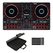 Numark Party Mix III DJ Controller w/Built-In Light Show with Case Package