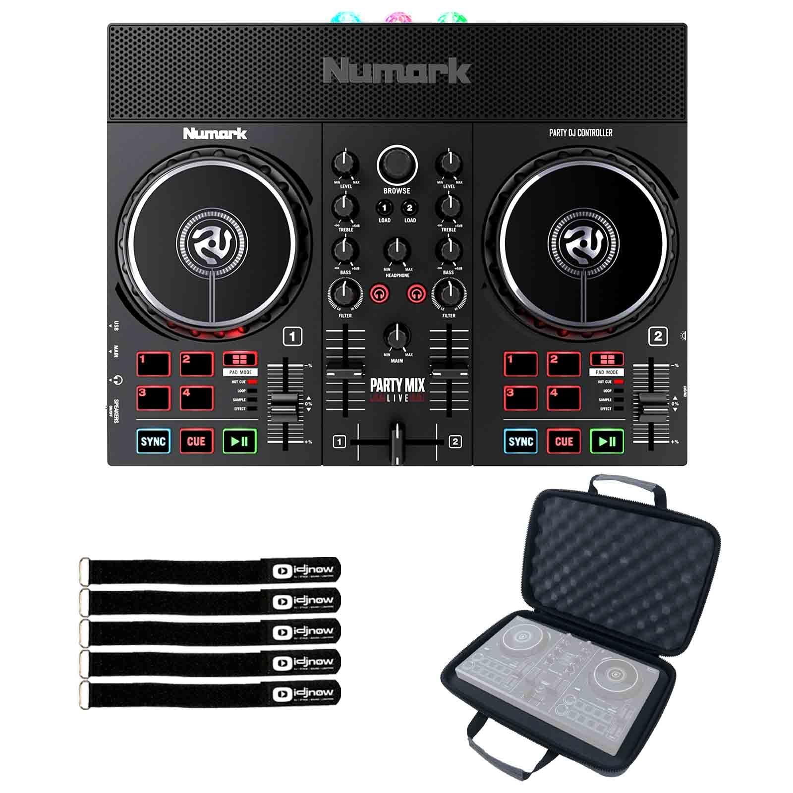 Numark Party Mix Live BuiltIn Light Show and Speakers DJ Controller