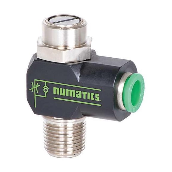 Numatics Swivel,1/2In NPT,1/2In Push In 4FPRN16