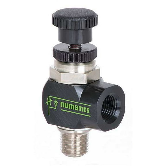 Numatics Flow Control Valve, Knob, 175 psi 2FCTN