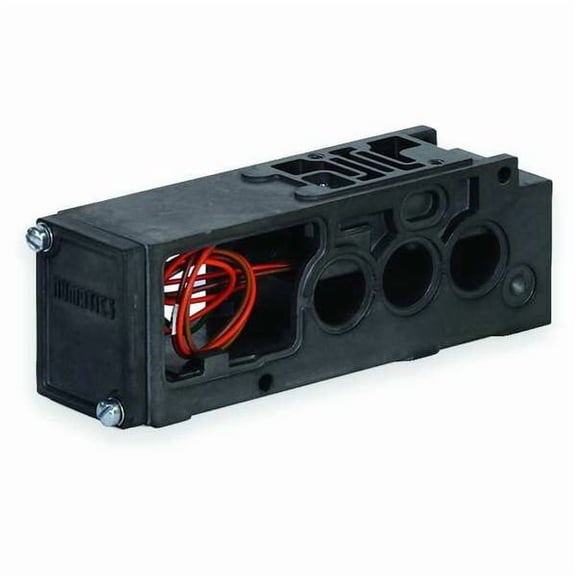 Numatics Manifold Block,1 Station,1/4 NPT 229-676