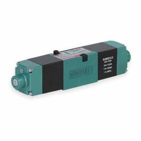 Numatics Solenoid Air Con Valve,Four-Way,150 psi 081SS600M000061