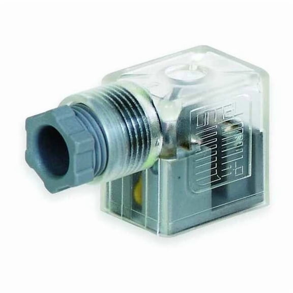 Solenoid Coil Connector, 2 Pin, 22 mm 230-365 24V