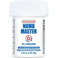 thumbnail image 1 of Clinical Resolution Numb Master 5% Lidocaine Numbing Cream – Maximum Strength Topical Anesthetic, Fast-Acting Pain Relief Burn Itch with Aloe Vera & Vitamin E, 1.25 Oz, 1 of 7
