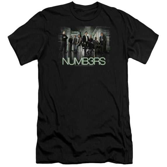 Numb3Rs - Numbers Cast - Premium Slim Fit Short Sleeve Shirt - Small