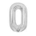 thumbnail image 1 of Number 0-9 Balloons 40 Inch Silver Number Balloons for Numbers Balloon Birthday Decorations Wedding Event Baby Shower For Birthday Photography, 1 of 2