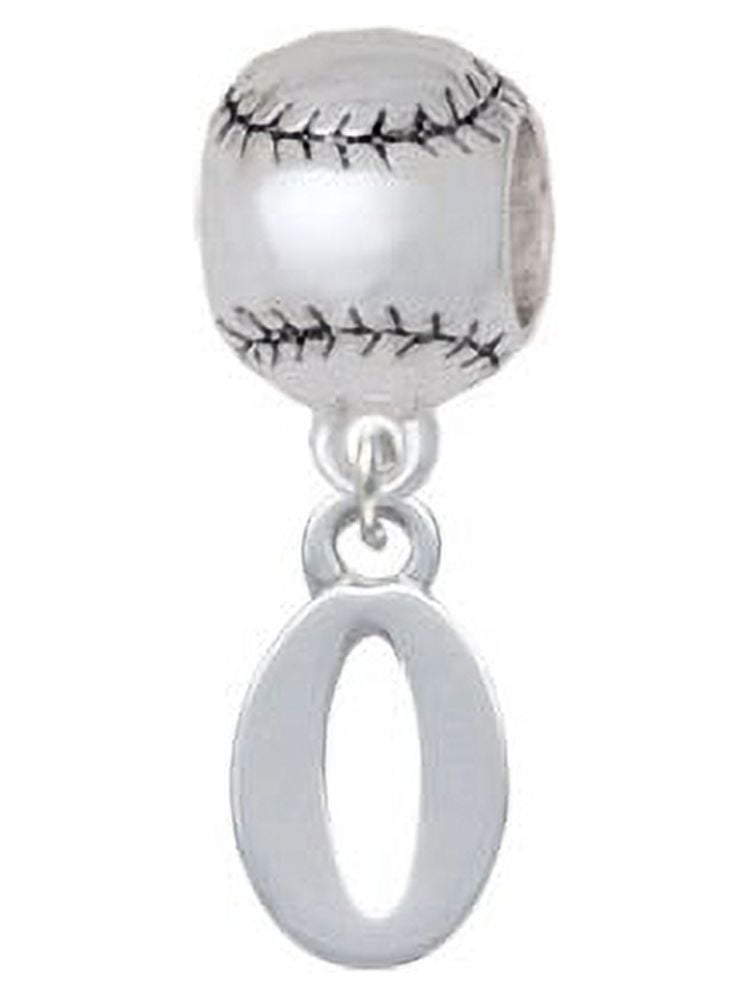 Baseball Softball Softball Charms For Pandora Bracelets Number