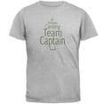 thumbnail image 1 of Number 1 Christmas Caroling Team Captain Mens T Shirt Heather 3X-LG, 1 of 1