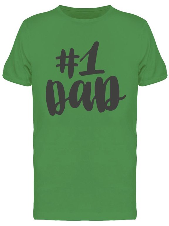 Number 1 Dad Design Tee Men's -Image by Shutterstock