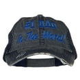 thumbnail image 1 of Number 1 Dad in The World Embroidered Low Profile Mesh Cap - Navy OSFM, 1 of 5