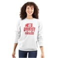 thumbnail image 1 of Number 1 Greatest Mom in the World Women Plus Size Crewneck Sweatshirt Brisco Brands 2X, 1 of 5