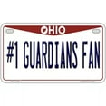 thumbnail image 1 of Number 1 Guardians F@n Ohio Novelty Metal License Plate Tag 7" x 4" Motorcycle, 1 of 1