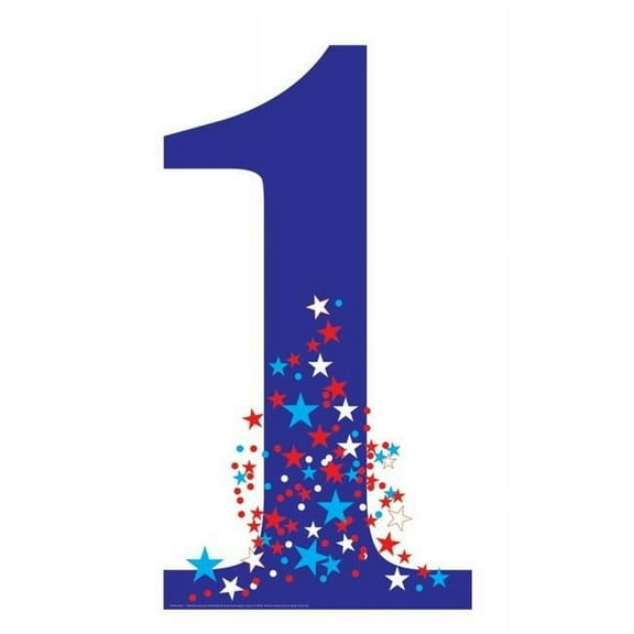 Number 1 Life-Size Cardboard Stand-Up