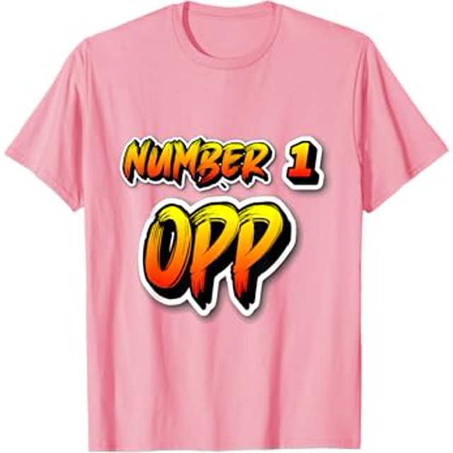 Number 1 Opp Slang Word TShirt