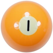 Number 1 Pool Ball - Regulation Size 2 1/4 Inch Billiards Pool Balls