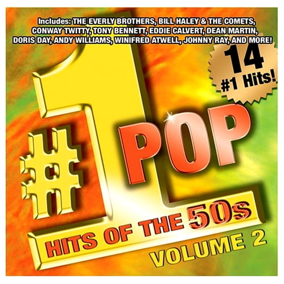 Number 1 Pop Hits of the 50s 2 Various Artists (CD)