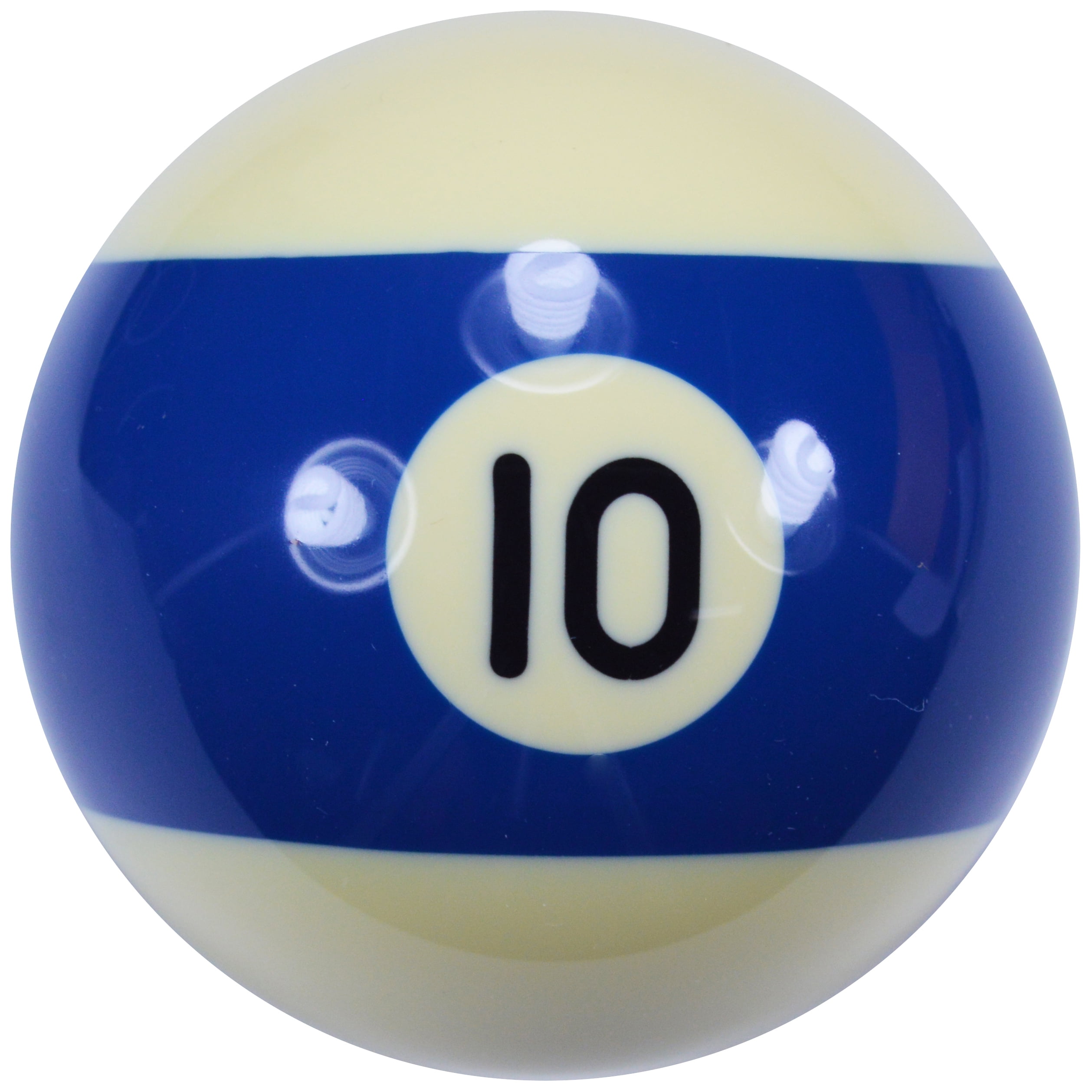 Number 10 Pool Ball 2 1/4" Billiards Regulation Size Pool Balls