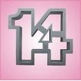 thumbnail image 1 of Number 14 Cookie Cutter, 1 of 1