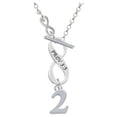 thumbnail image 1 of Number - 2 - To Infinity Proverbs 3:5 Toggle Necklace, 1 of 2
