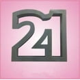 thumbnail image 1 of Number 21 Cookie Cutter, 1 of 1